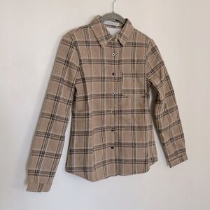 NWOT Miss Sparkling Sherpa Lined Flannel